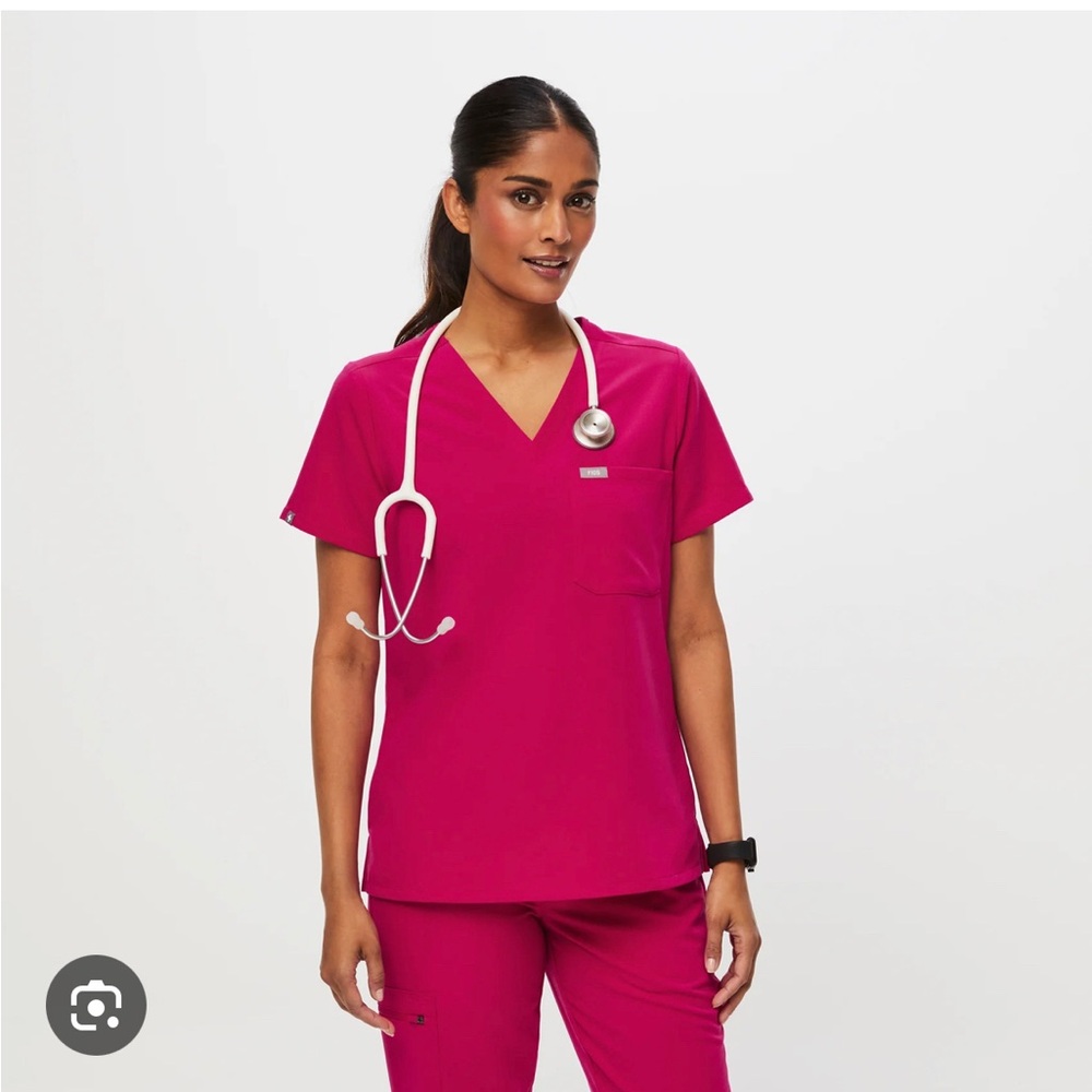 FIGS SCRUBS! ULTRA ROSE COLOR!